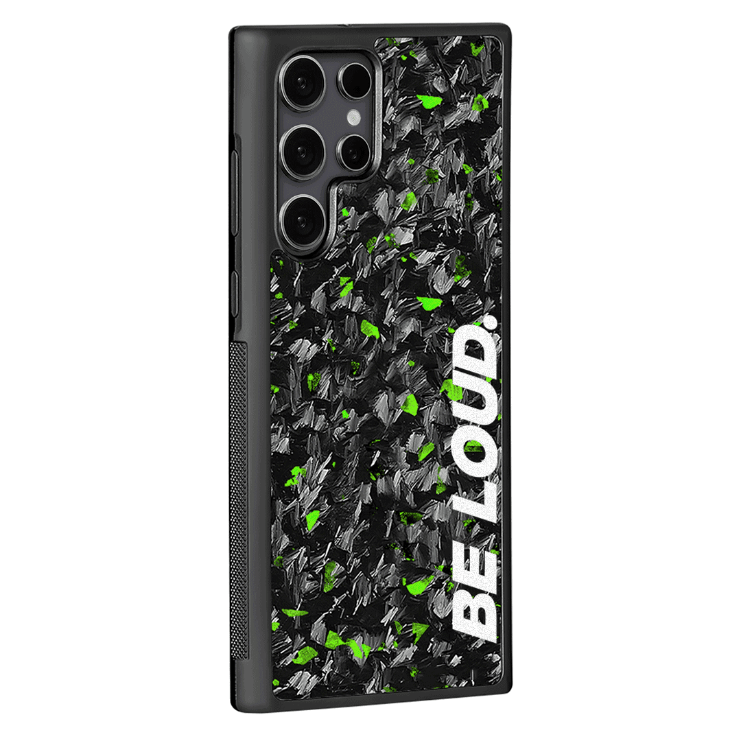 Samsung | Flake Forged Carbon Fiber Case | BE LOUD. x SCF