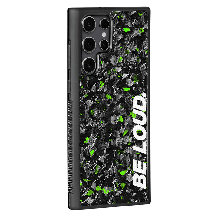 Samsung | Flake Forged Carbon Fiber Case | BE LOUD. x SCF