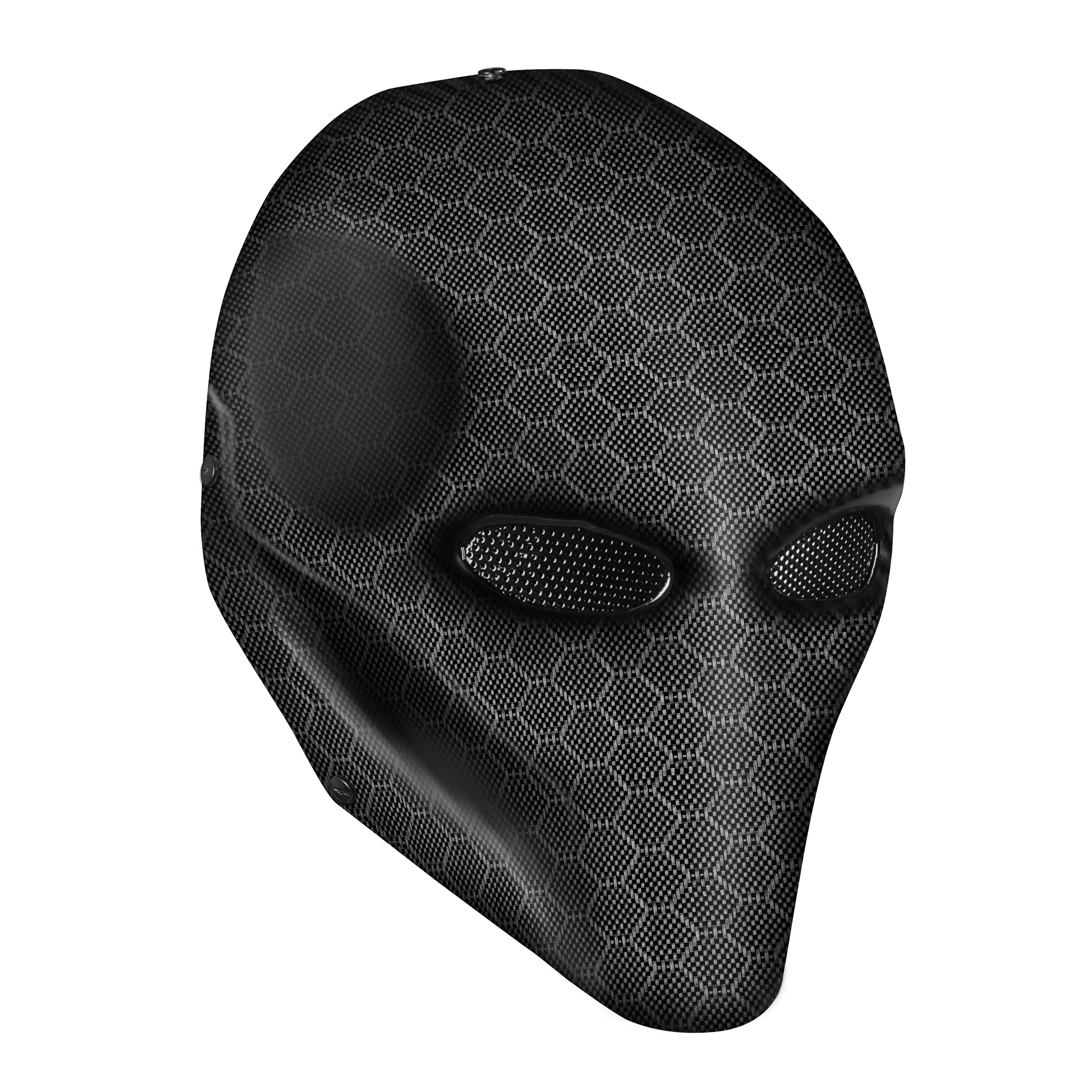 Supervillain Forged Carbon Fiber Mask – Simply Carbon Fiber