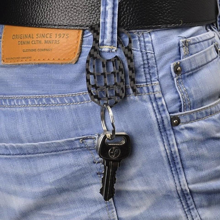 Keychains Cardon Keychains – Simply Carbon Fiber