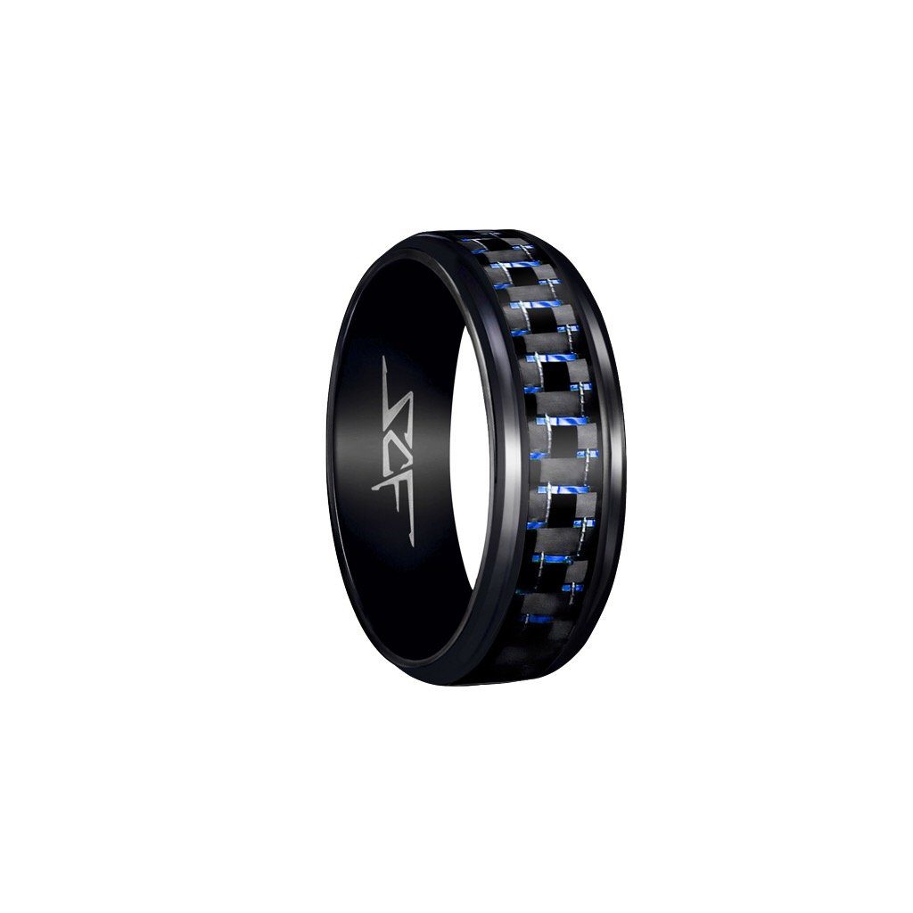 Blue Lace Carbon Fiber Slate Series