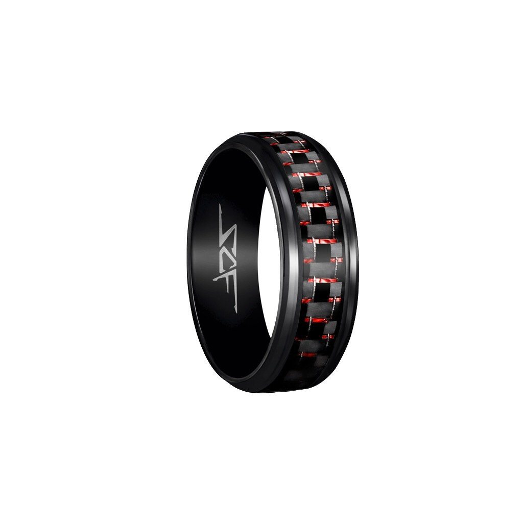 Red Lace Carbon Fiber Slate Series